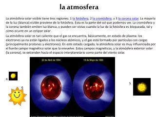 la atmosfera