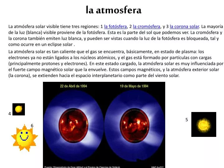 la atmosfera