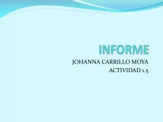 informe