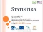 Statistika - slide 1