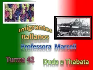 Imigrantes Italianos