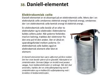 38 1 Daniell-elementet