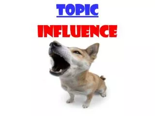 TOPIC INFLUENCE