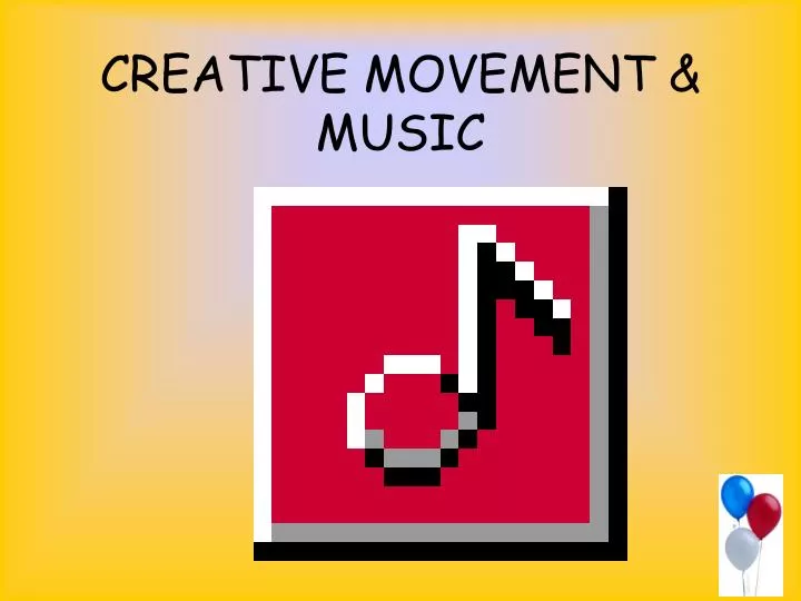 creative movement music
