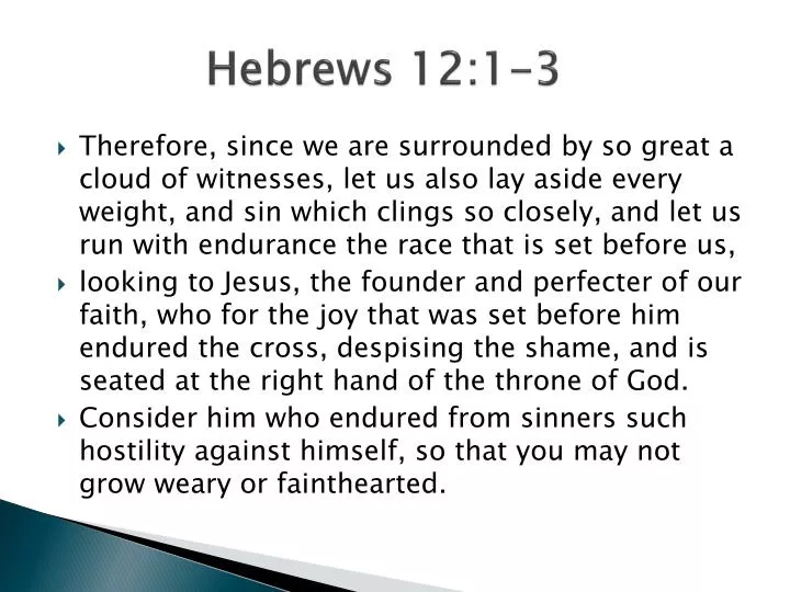 hebrews 12 1 3