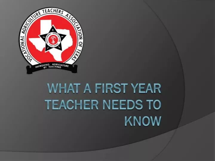 what a first year teacher needs to know
