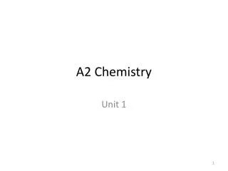 A2 Chemistry