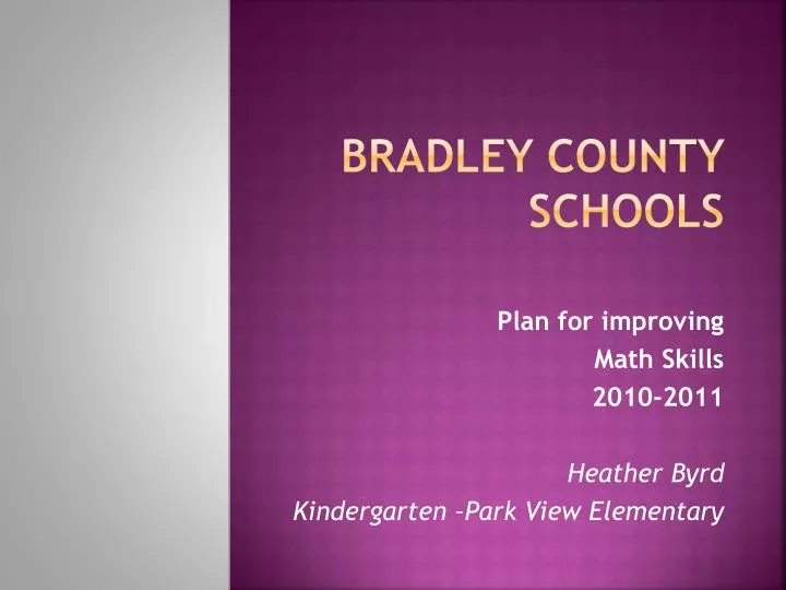 bradley county schools