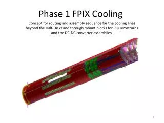 Phase 1 FPIX Cooling