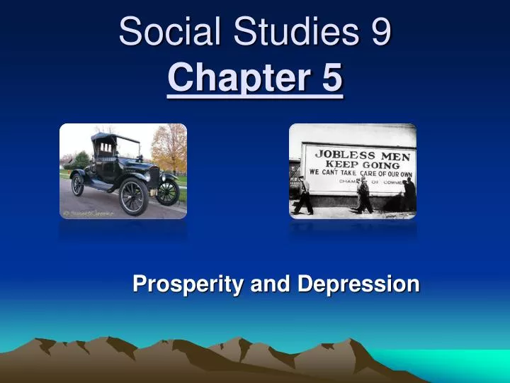 social studies 9 chapter 5