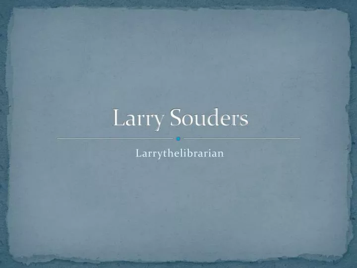 larry souders
