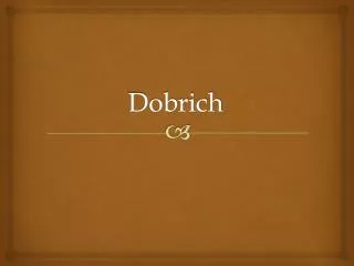Dobrich