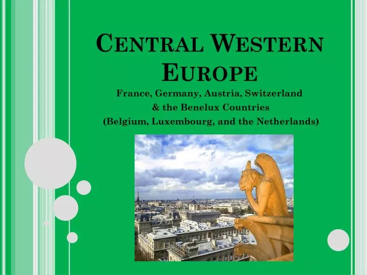 central western europe