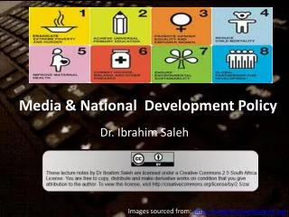Media &amp; National Development Policy