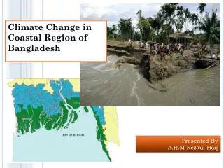 Climate Change in Coastal Region of Bangladesh