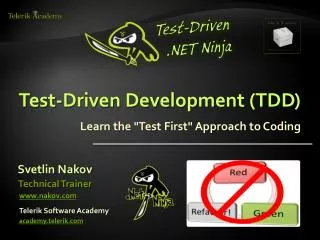 Test-Driven Development (TDD)