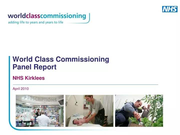 world class commissioning panel report