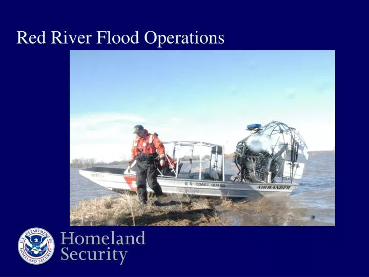 red river flood operations