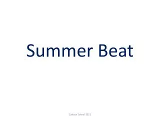 Summer Beat