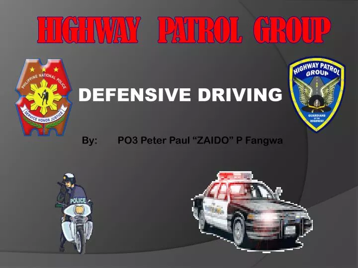 defensive driving by po3 peter paul zaido p fangwa