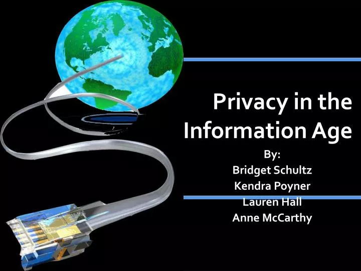 privacy in the information age