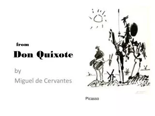 from Don Quixote