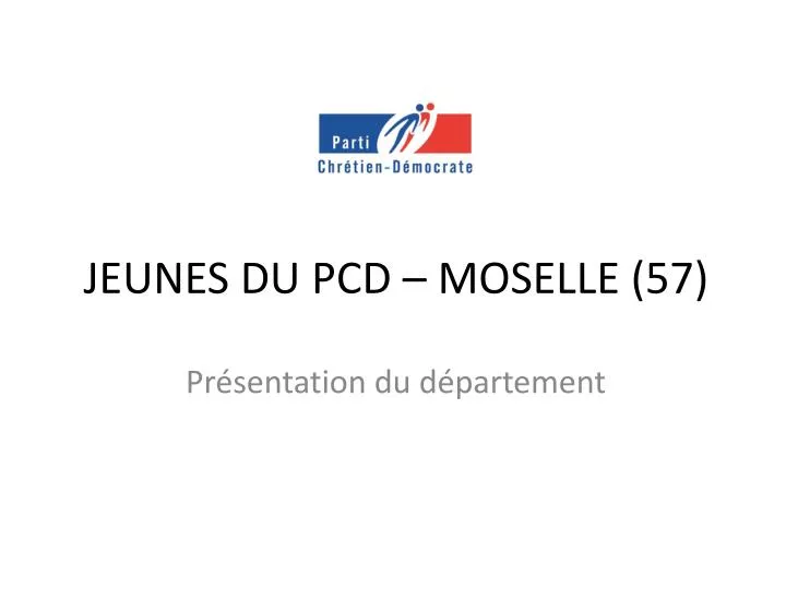 jeunes du pcd moselle 57