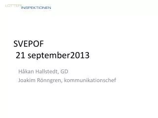 svepof 21 september2013