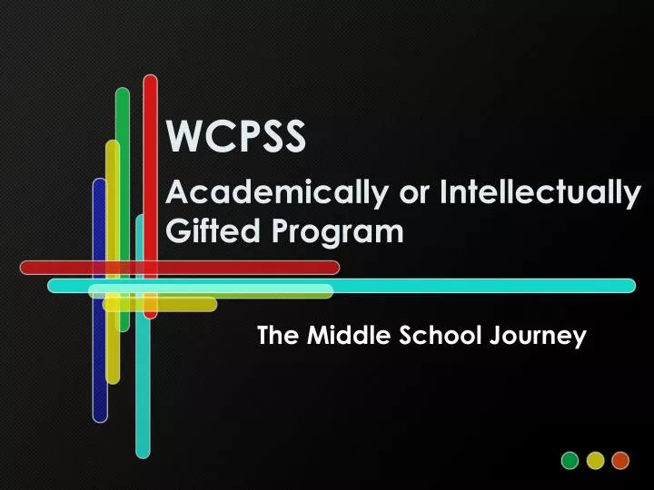 wcpss academically or intellectually gifted program
