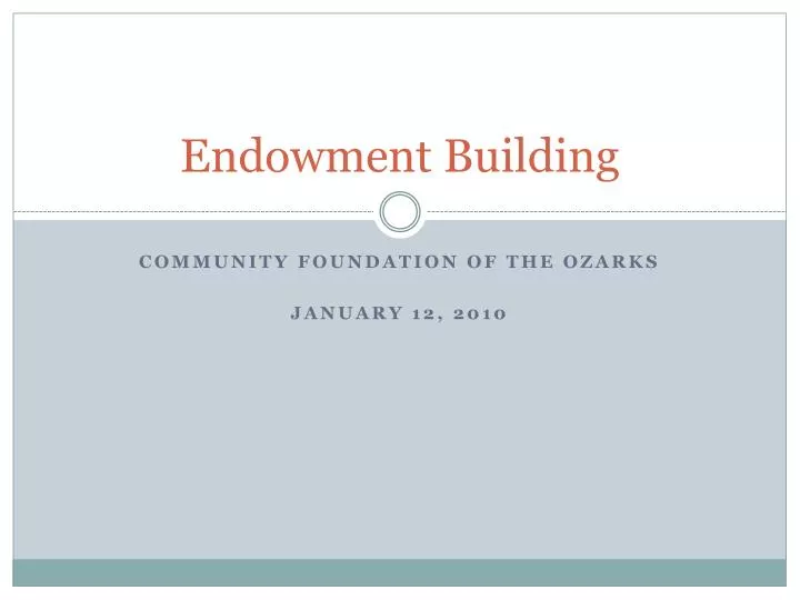 endowment building