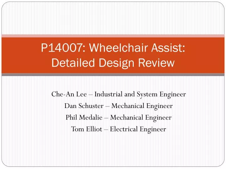 p14007 wheelchair assist detailed design review