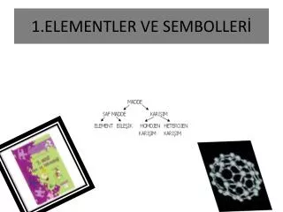 1 elementler ve semboller