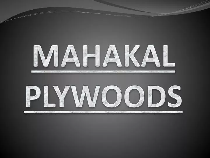 mahakal plywoods