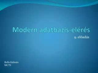 modern adatb zis el r s