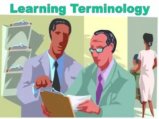 Learning Terminology