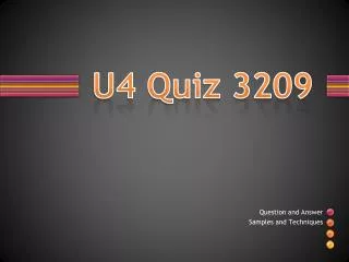 U4 Quiz 3209