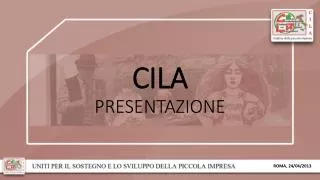 cila presentazione