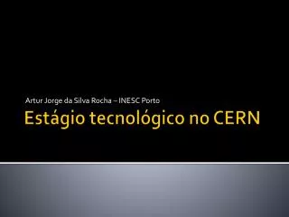 artur jorge da silva rocha inesc porto