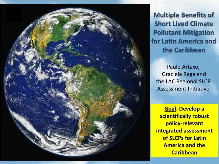 multiple benefits of short lived climate pollutant mitigation for latin america and the caribbean