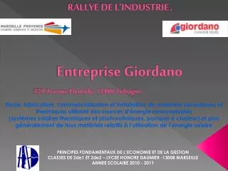rallye de l industrie