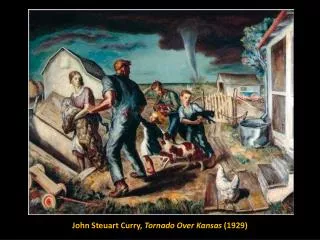 John Steuart Curry, Tornado Over Kansas (1929)