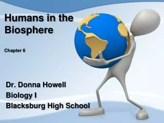 Humans in the Biosphere Chapter 6