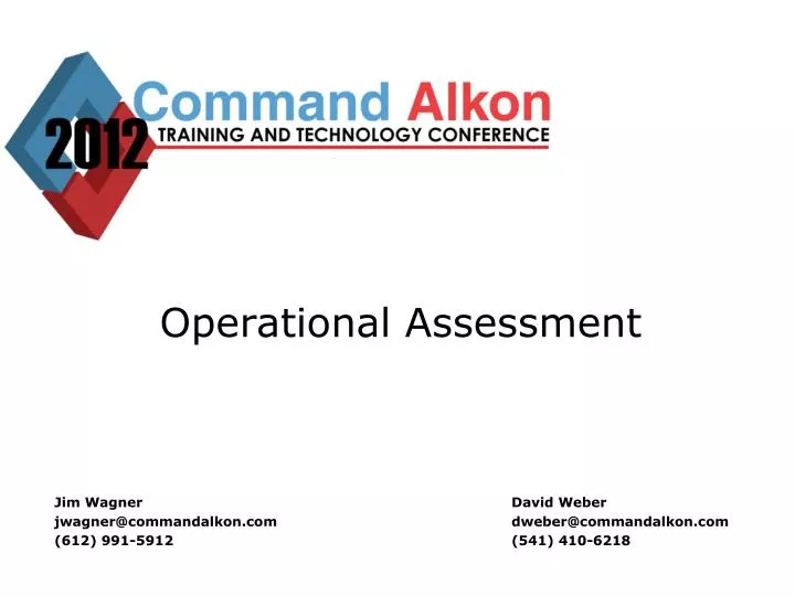 operational assessment