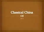Ancient China: A Land of Harmony and Wisdom - slide 1