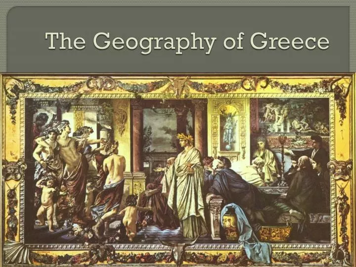 the geography of greece