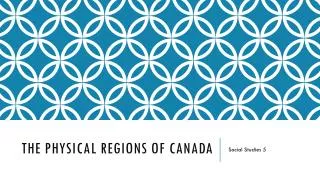the physical regions of canada