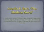 Amelia E. Barr, ‘The Modern Novel’