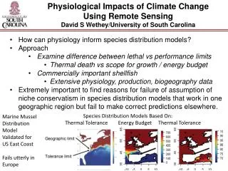 Physiological Impacts of Climate Change