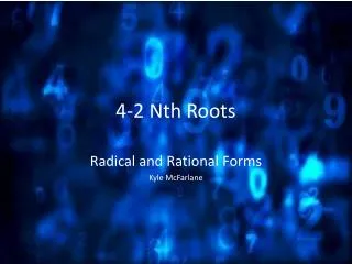 4-2 Nth Roots