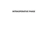 INTRAOPERATIVE PHASE - slide 1